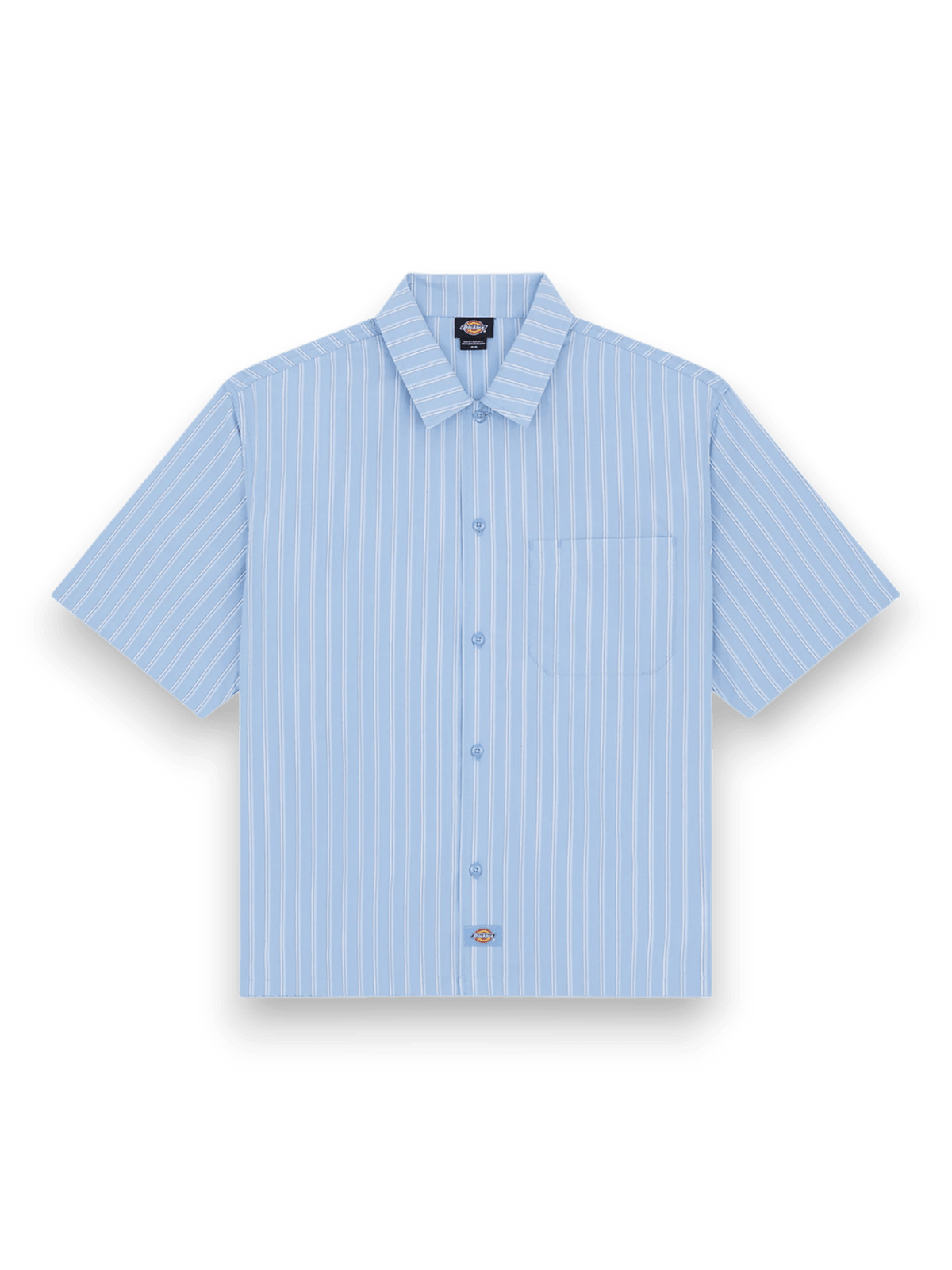 Dickies VENEDOCIA STRIPE SS - Camicia - endless sky