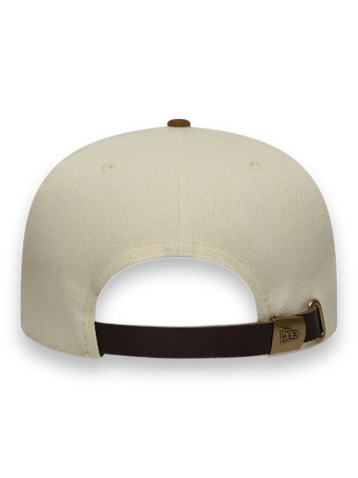 New Era LA Dodgers MLB Suede Visor Light Beige 9FIFTY A-Frame Snapback Cap