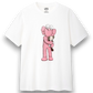 KAWS x Uniqlo Pink BFF Tee (US Sizing) White