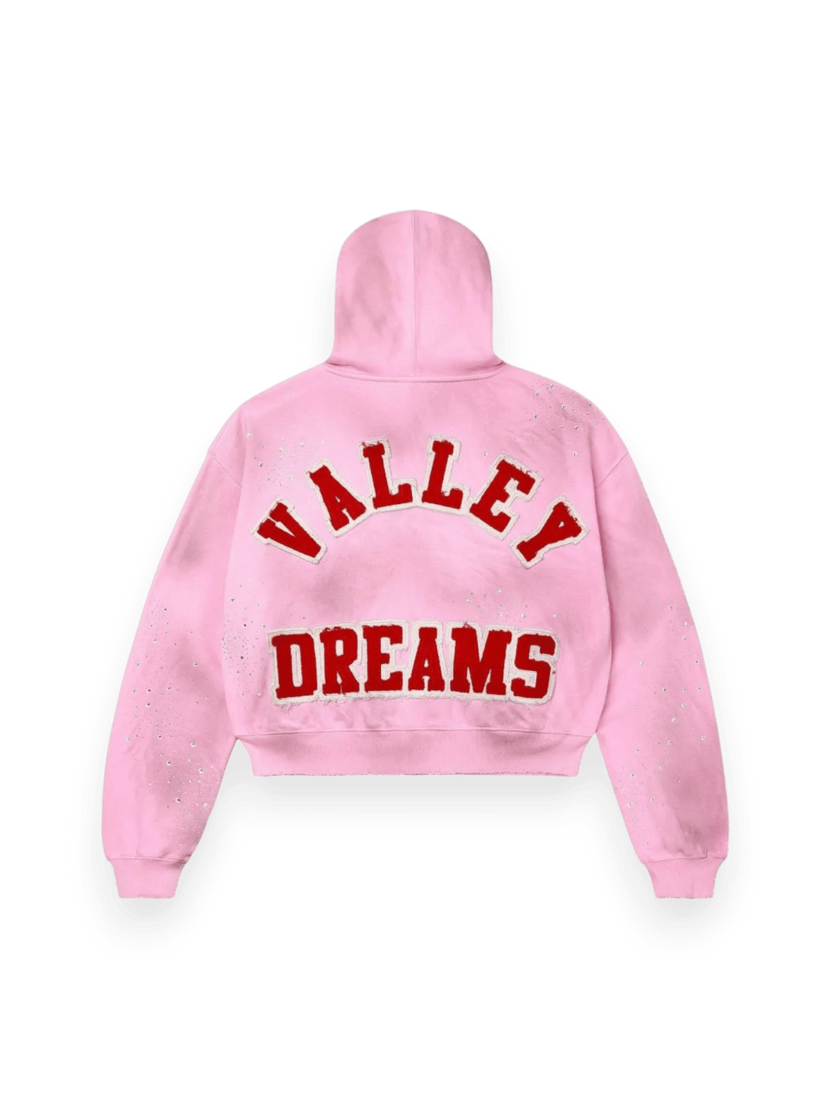 Vale Forever Pluto Clustered Zip Up Hoodie Pink