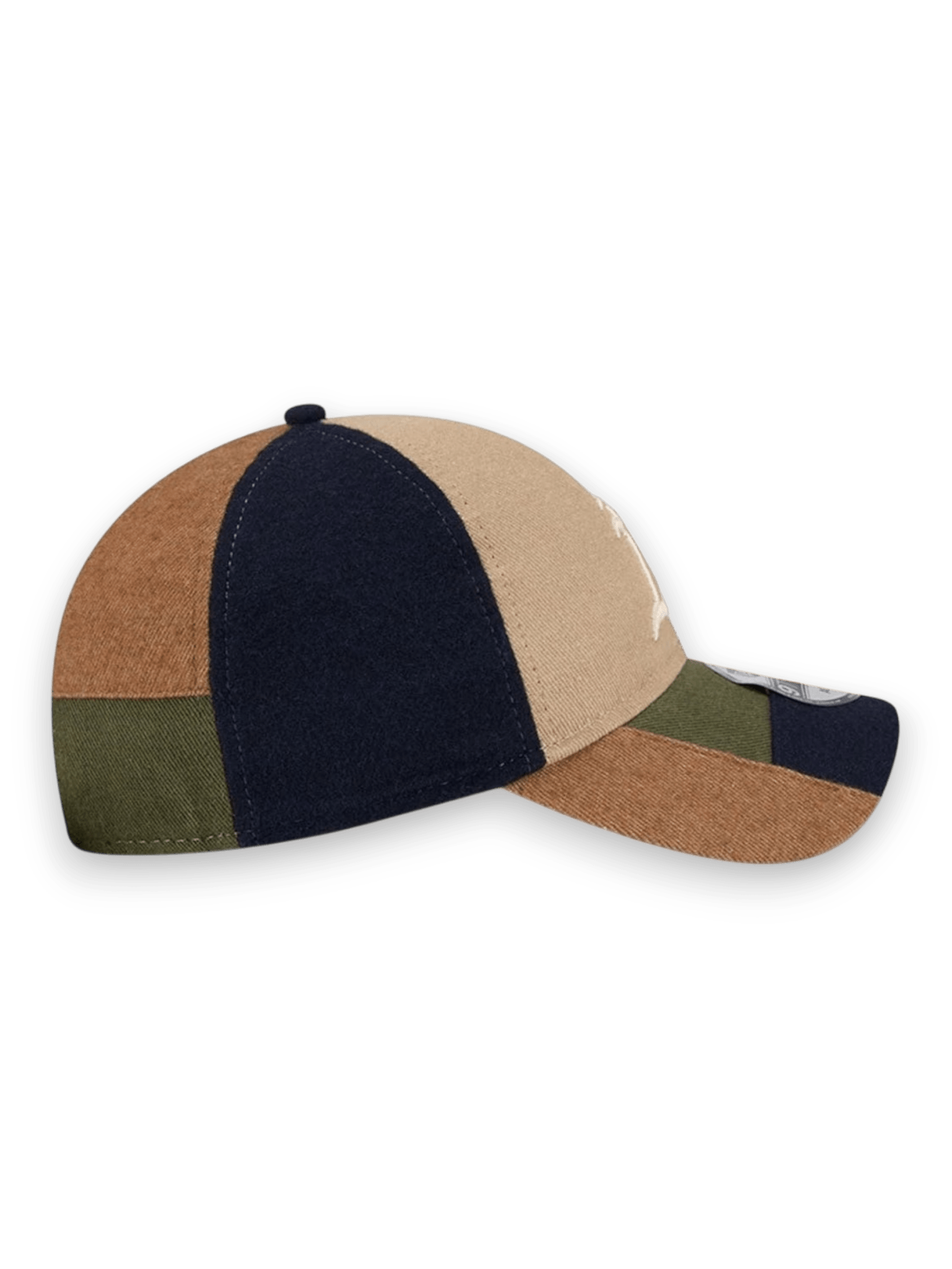 New Era 9TWENTY Athletics MLB Patchwork Marrone