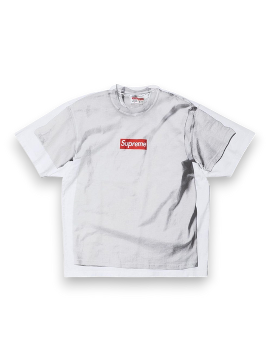 Supreme MM6 Maison Margiela Box Logo Tee White