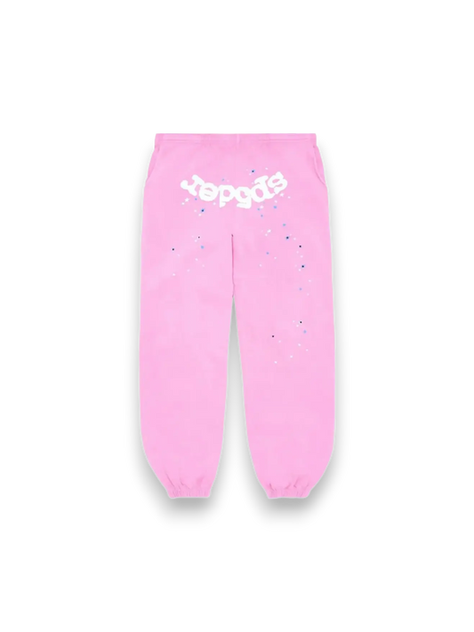 Sp5der OG Web Sweatpants Pink