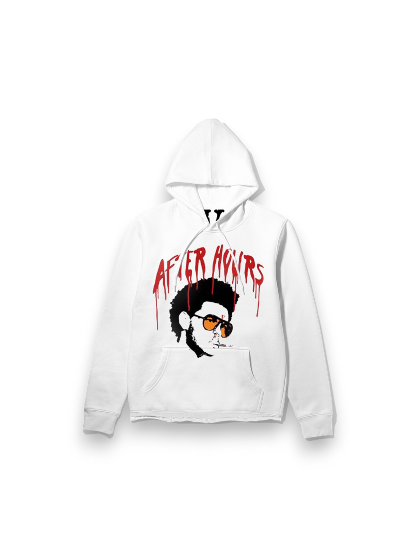 The Weeknd x Vlone Bat Country Pullover Hood White