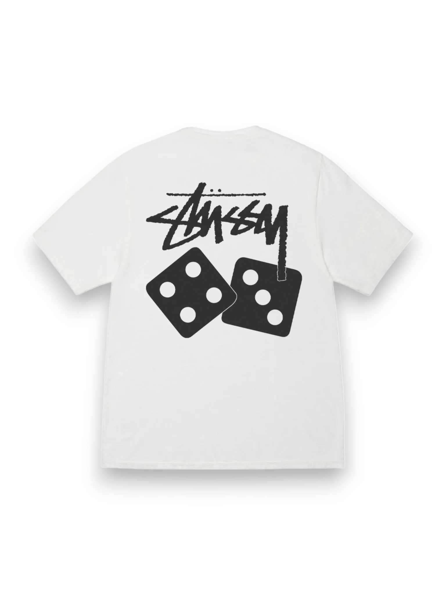 Stussy Dice Pigment Dyed Tee Natural