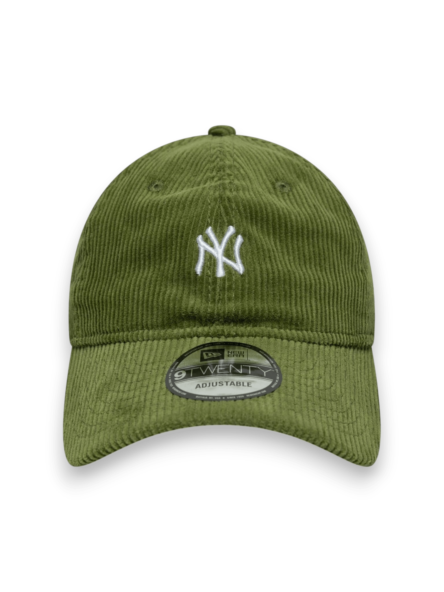 New Era 9TWENTY New York Yankees MLB Cord Verde Scuro