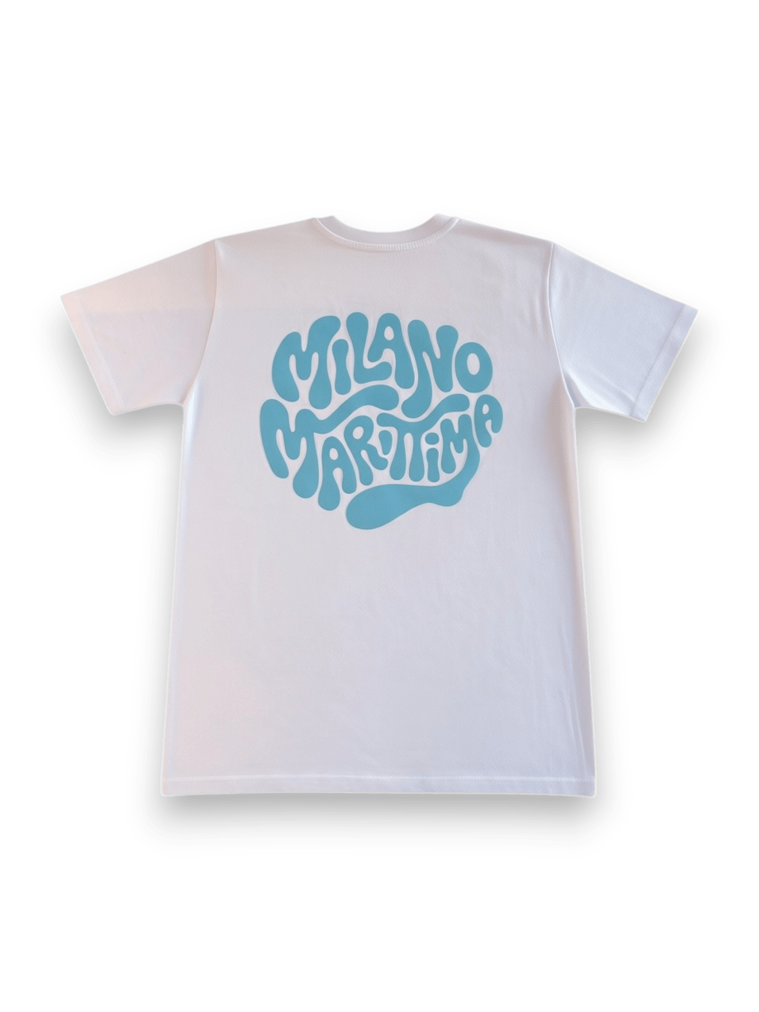 Oblio Tee White Light Blue Milano Marittima Kids