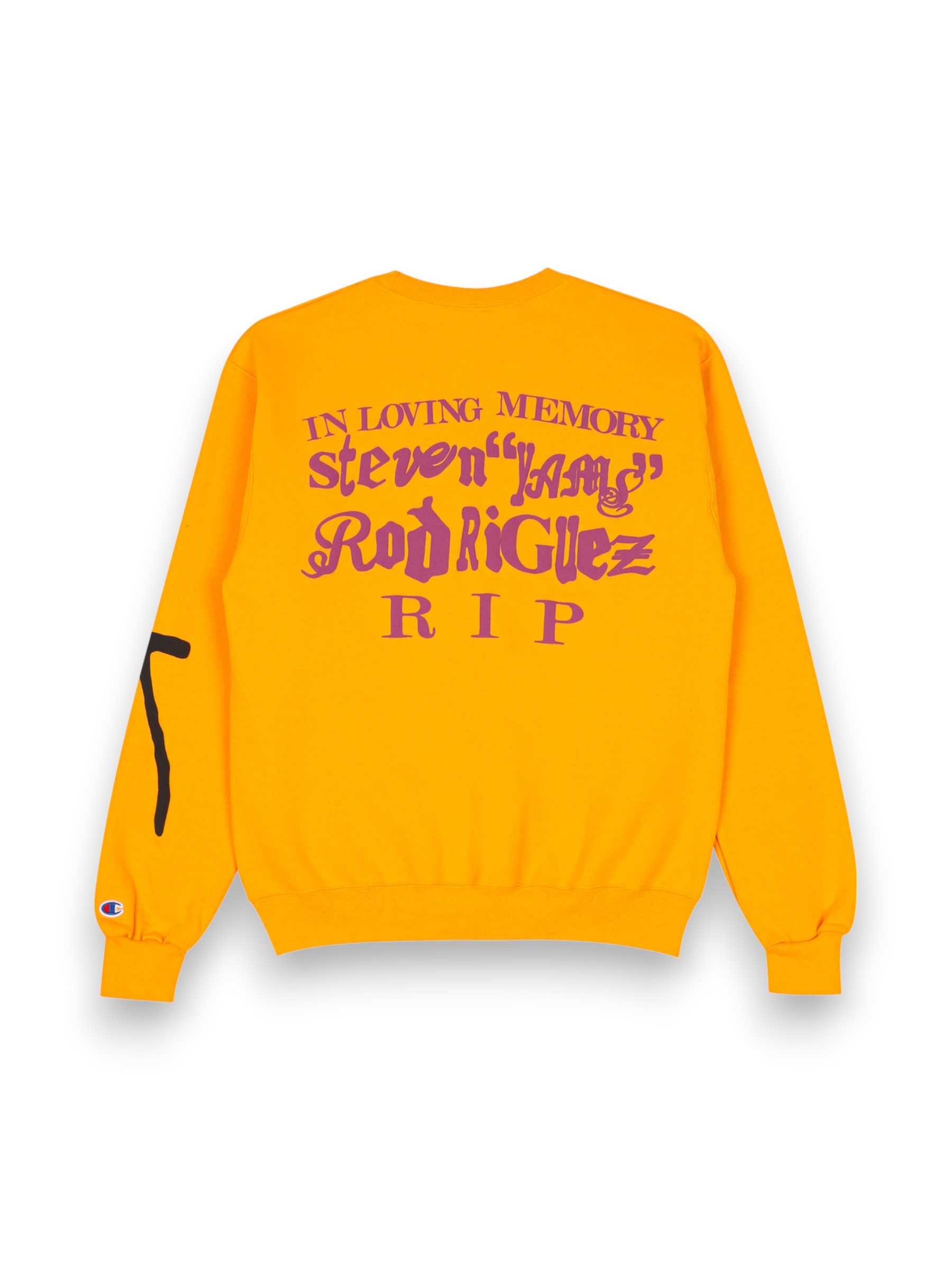 CPFM x Yams Day In Loving Memoy Crewneck Yellow