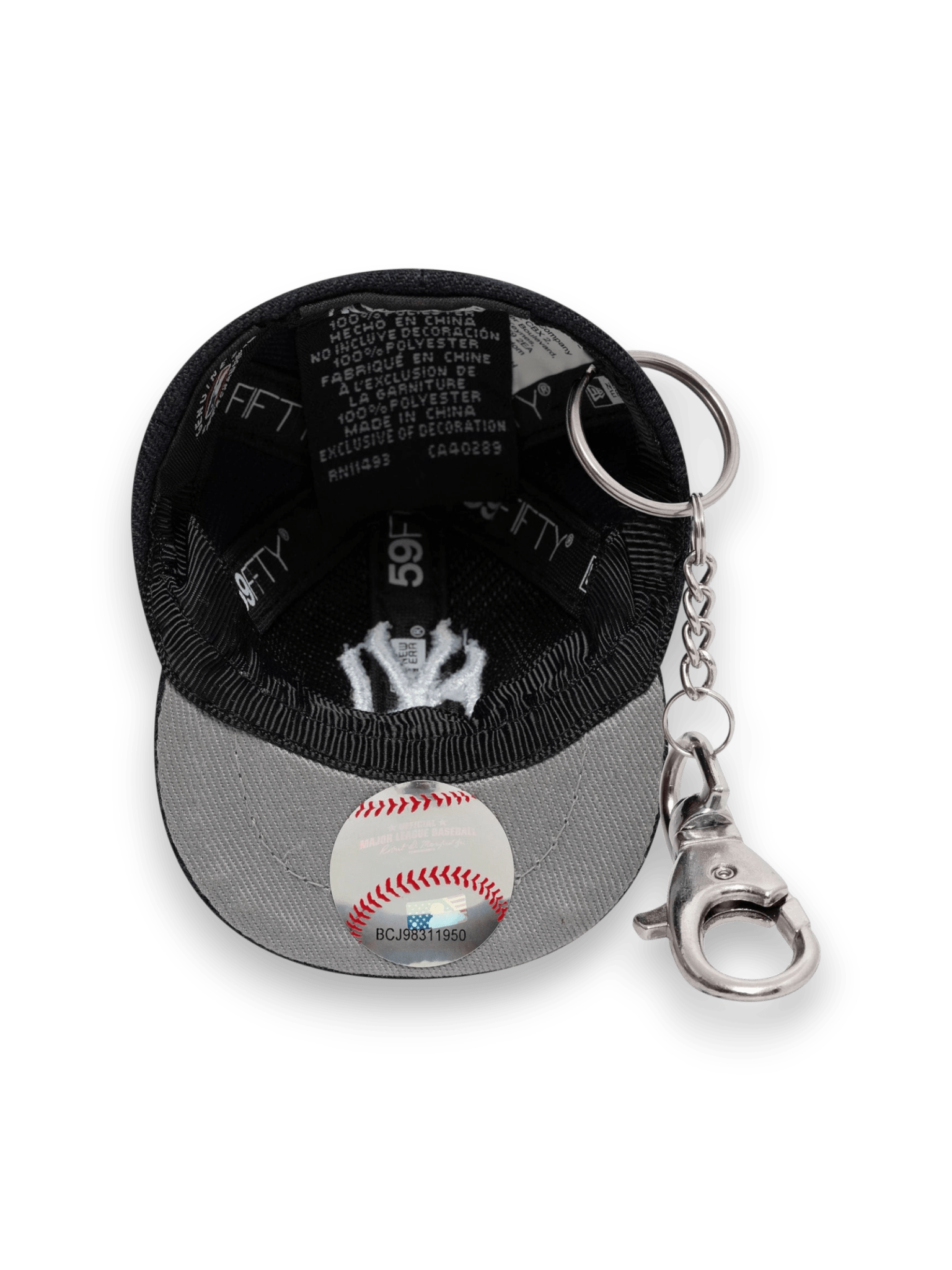 New Era Portachiavi New York Yankees MLB Mini Cap Blu Navy