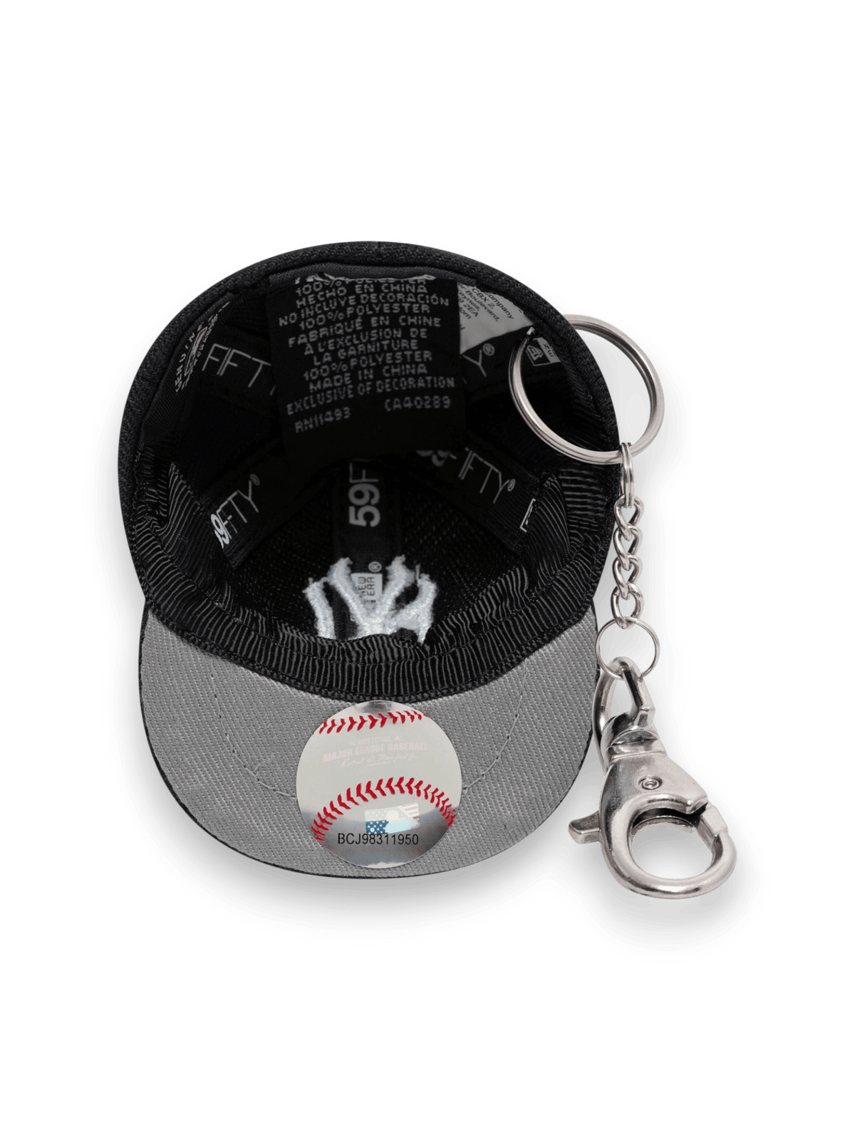 New Era Portachiavi New York Yankees MLB Mini Cap Blu Navy
