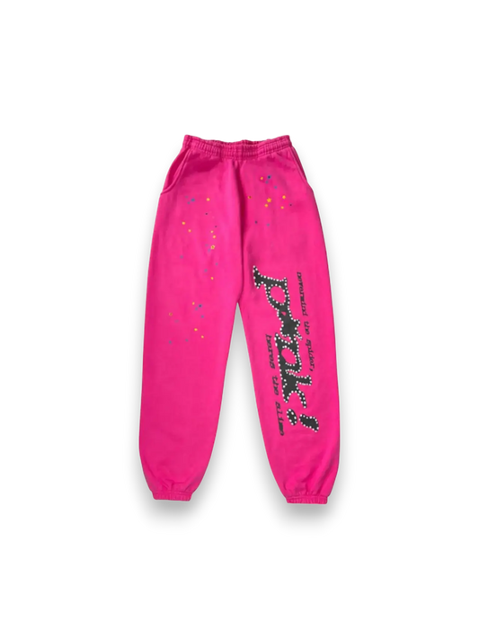 Sp5der P*NK Sweatpants Pink