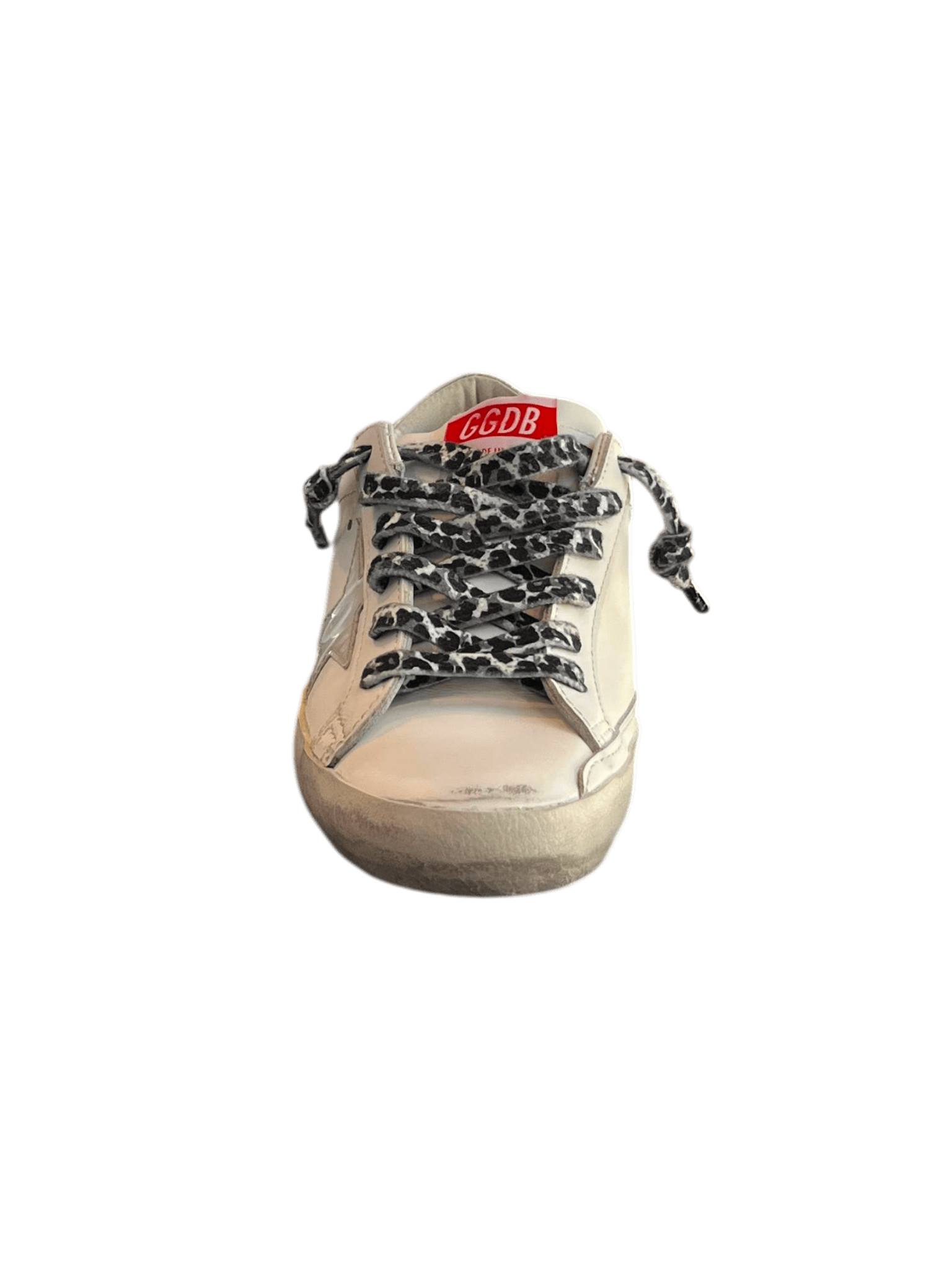 Golden Goose Super-Star White Optic Laminated Star And Heel Private Edt