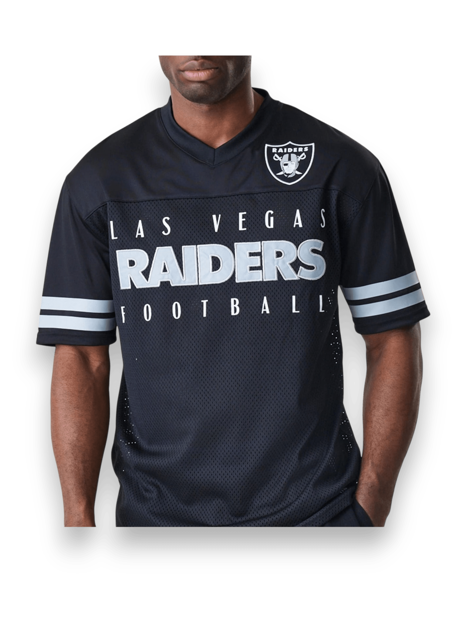New Era Jersey Las Vegas Raiders NFL Mesh Nera