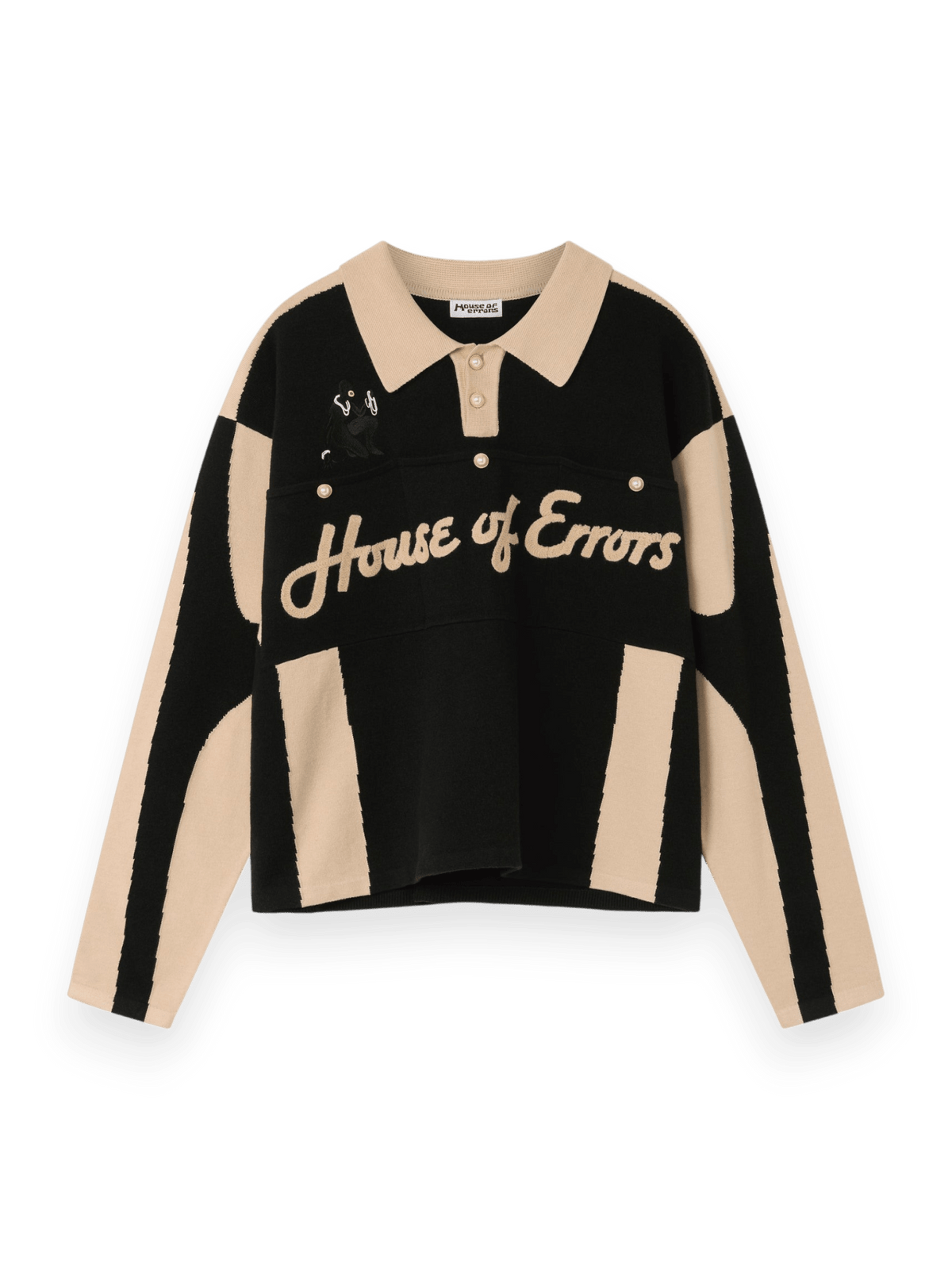 House Of Errors Knitted Cat Burglar Rugby