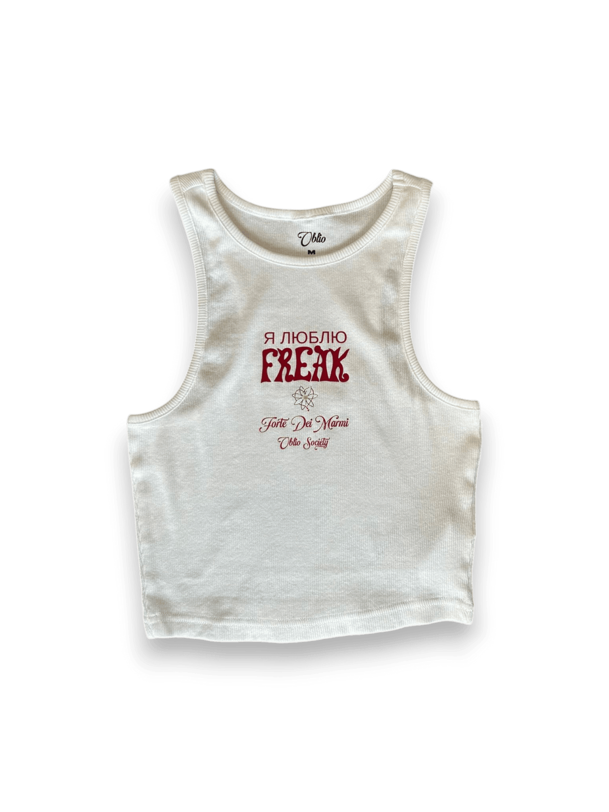 Oblio Top Freak White