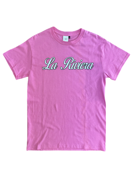 T-shirt Supreme La Riviera pink