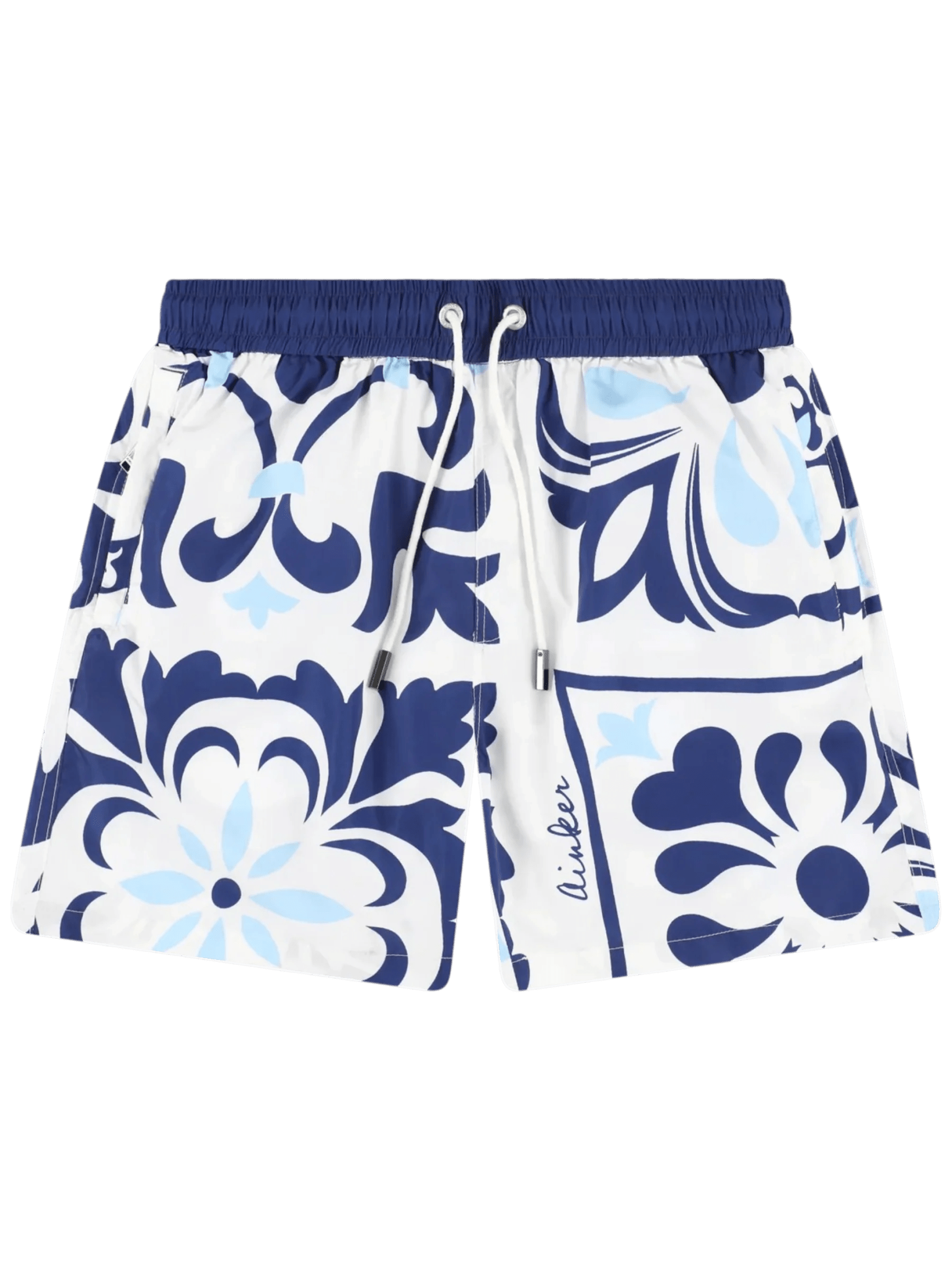 AINKER – Flower 824 Blue Swimwear