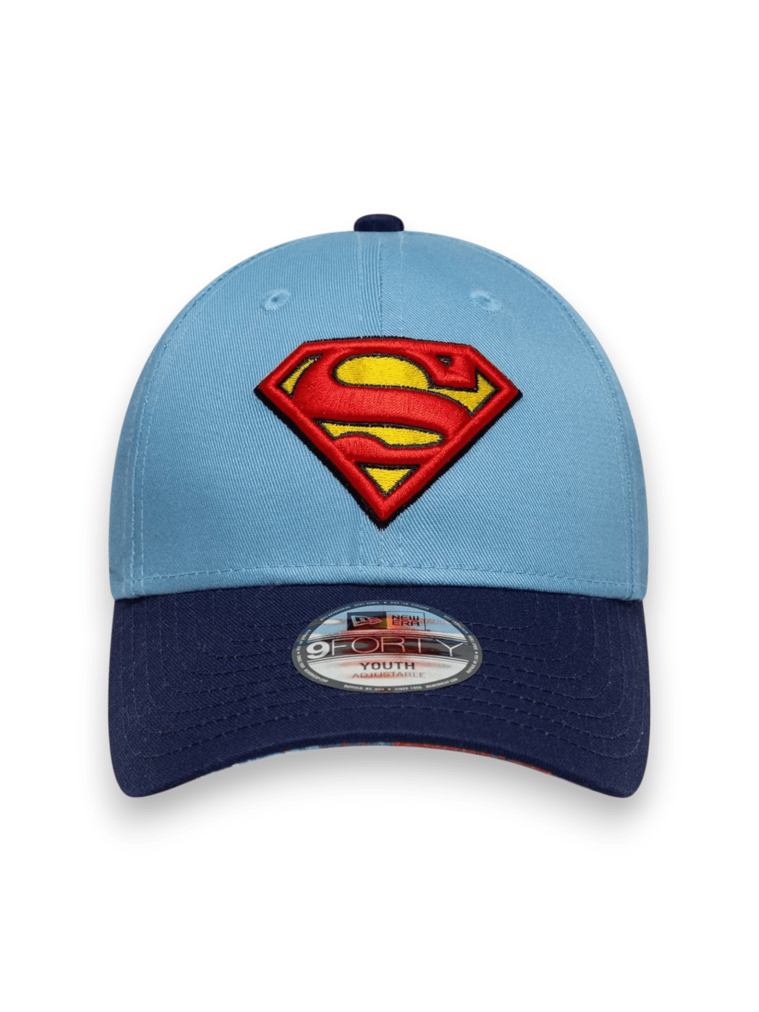 New Era 9FORTY Superman DC Blu Pastello Youth