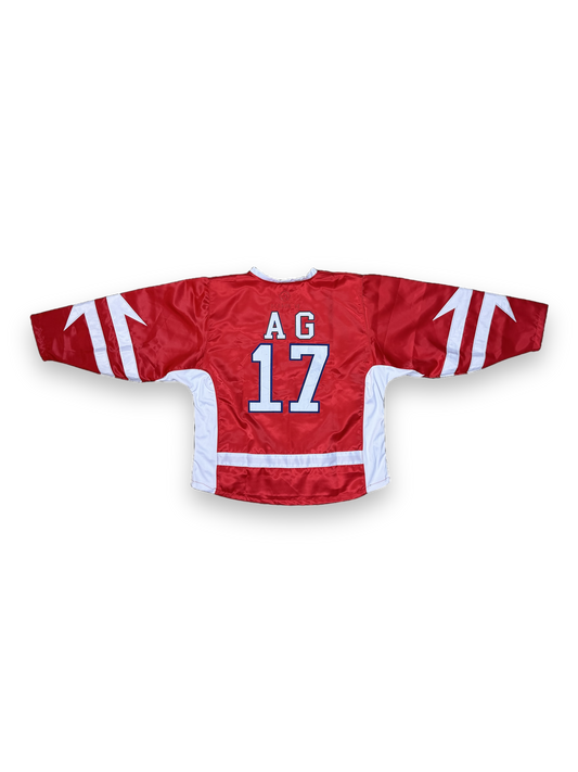 Alessio Giffi Work Hard Hockey Jersey Satin Red