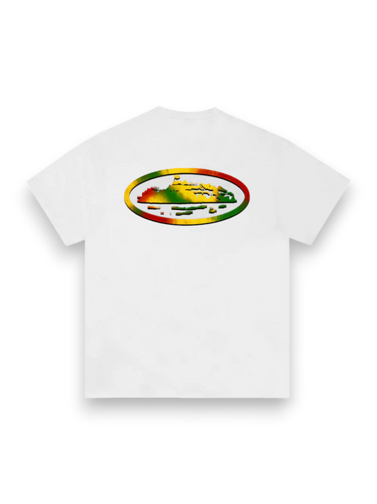 Corteiz Sunset Tee White