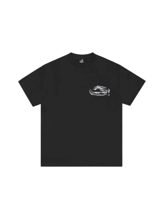 Corteiz Island Stencil Tee Black