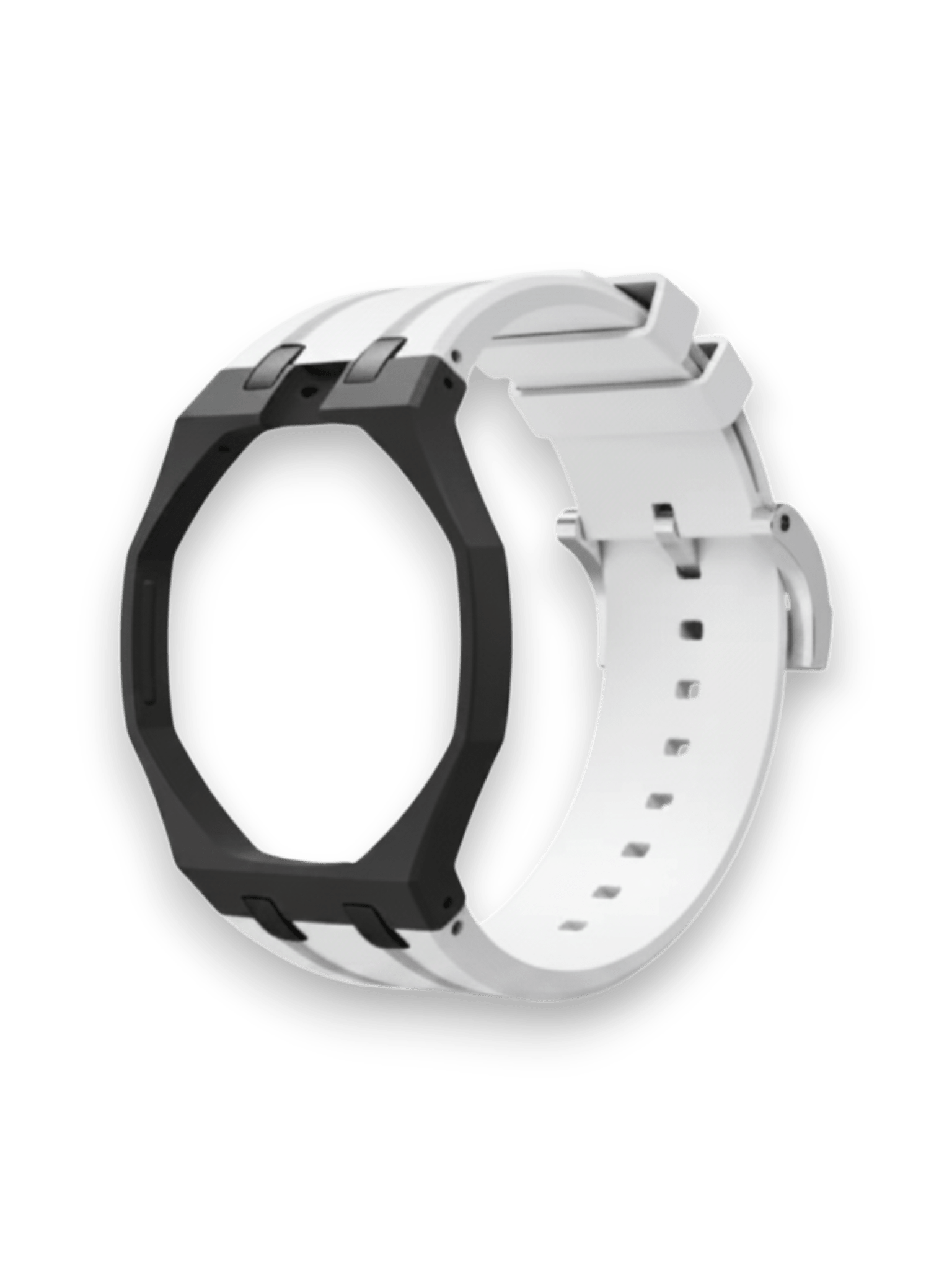 Ap Swatch Royal Pop Bioceramic And Silicone Black&White