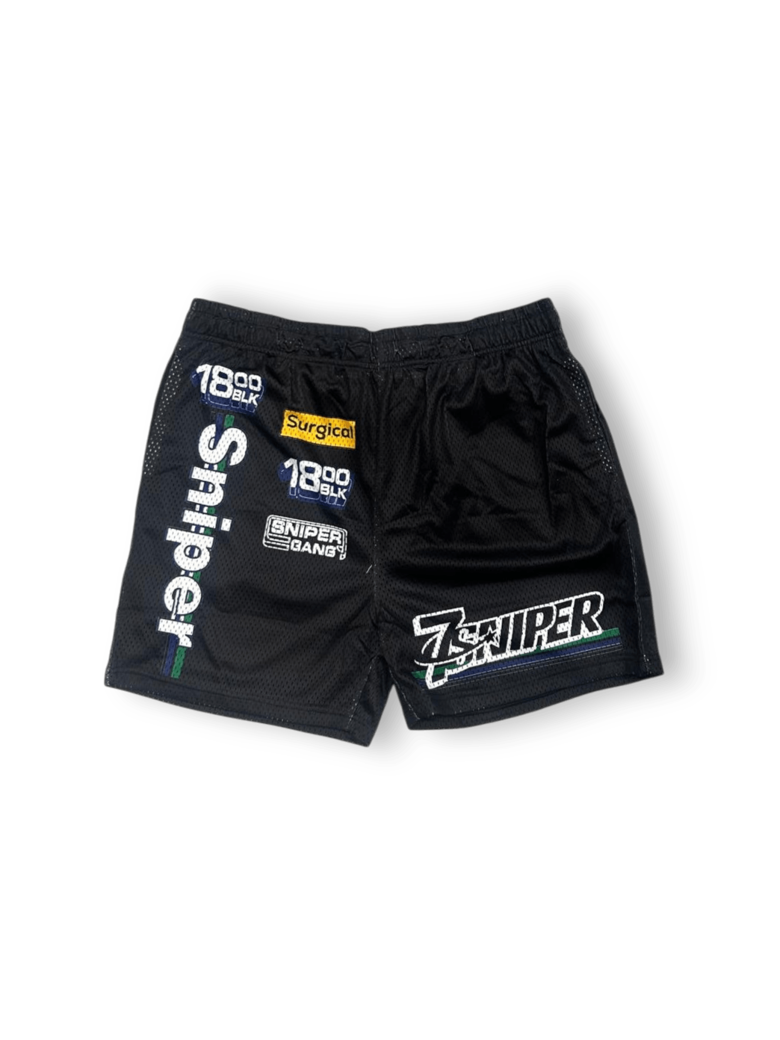 Triple Seven 7 Sniper Airbrush Mesh Shorts
