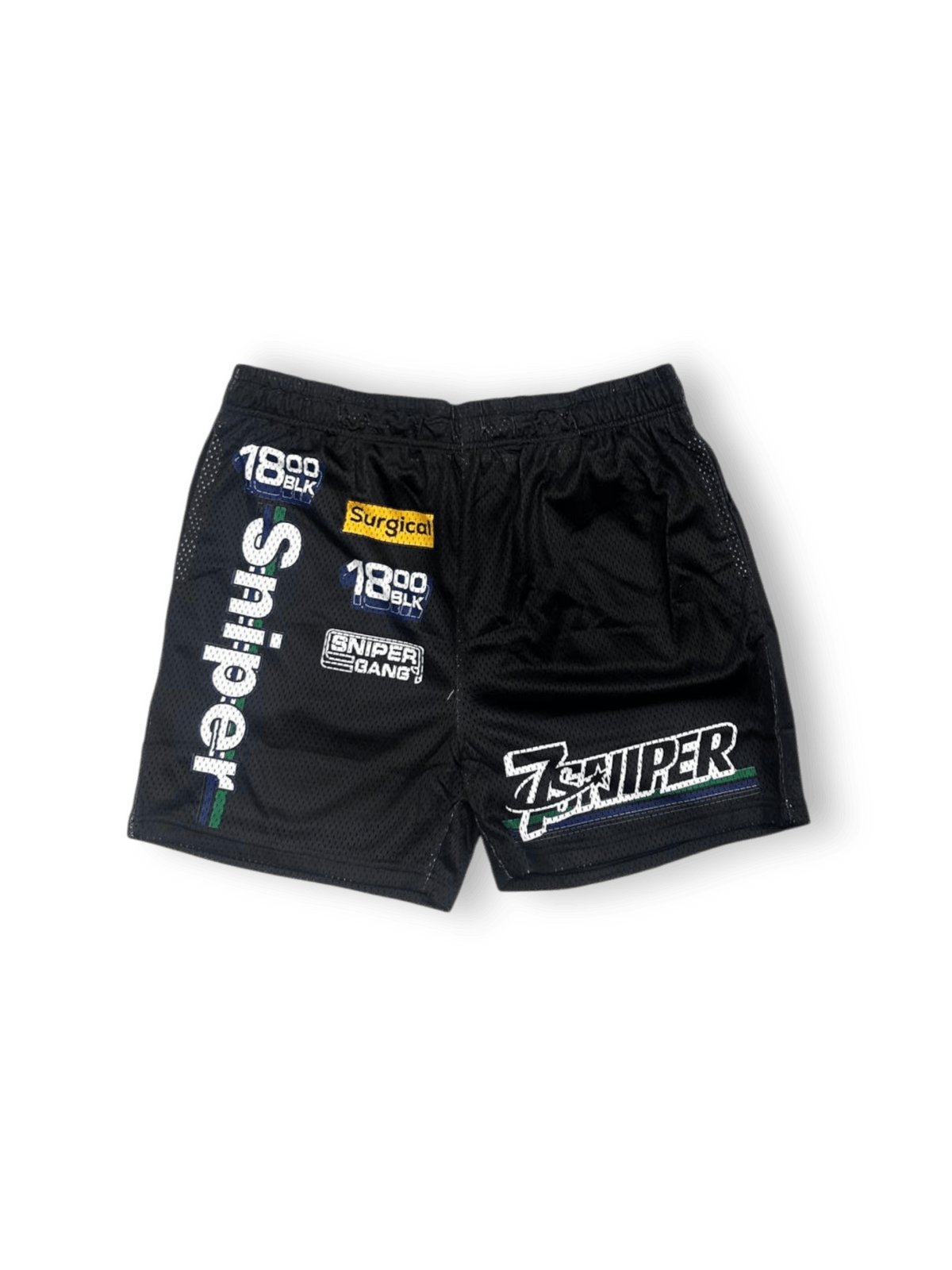 Triple Seven 7 Sniper Airbrush Mesh Shorts