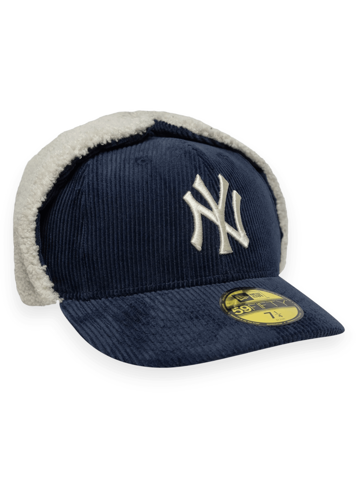 New Era Cap 59FIFTY Fitted Dogear New York Yankees MLB Cord Blu Navy