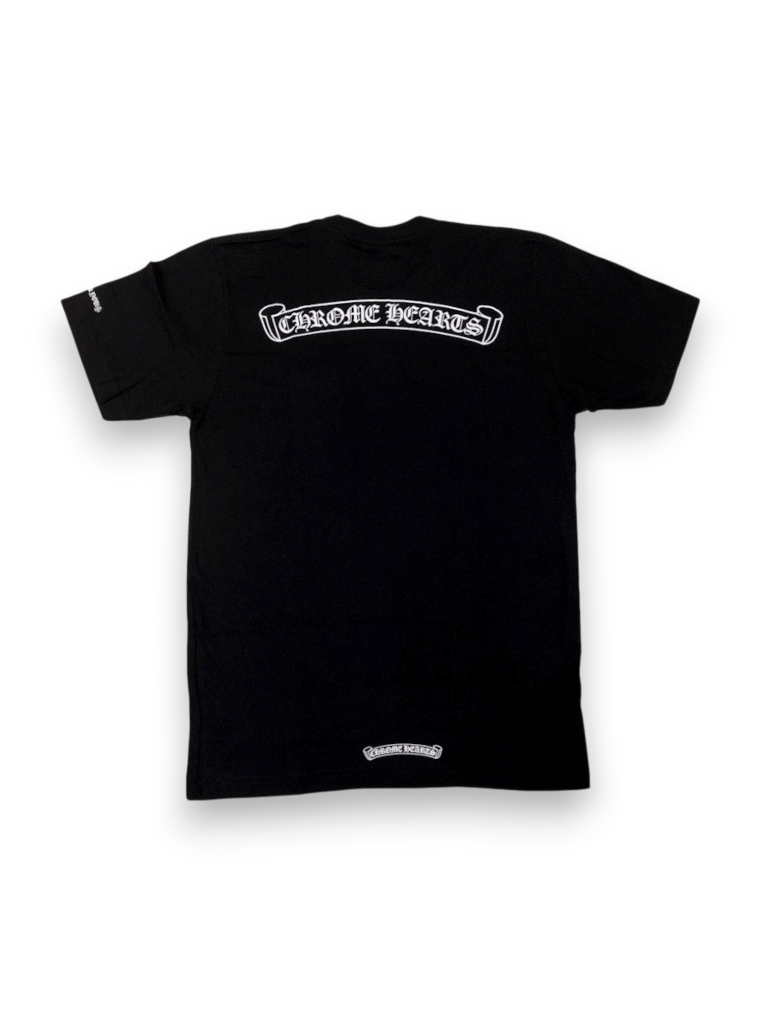 Chrome Hearts Tee SS Black White Print