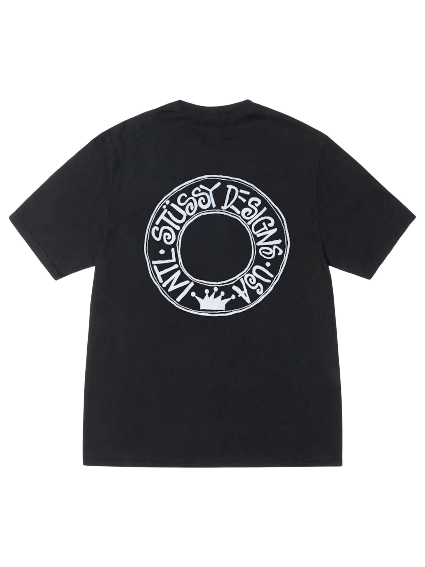 Stussy Buana Pigment Dyed Tee Black