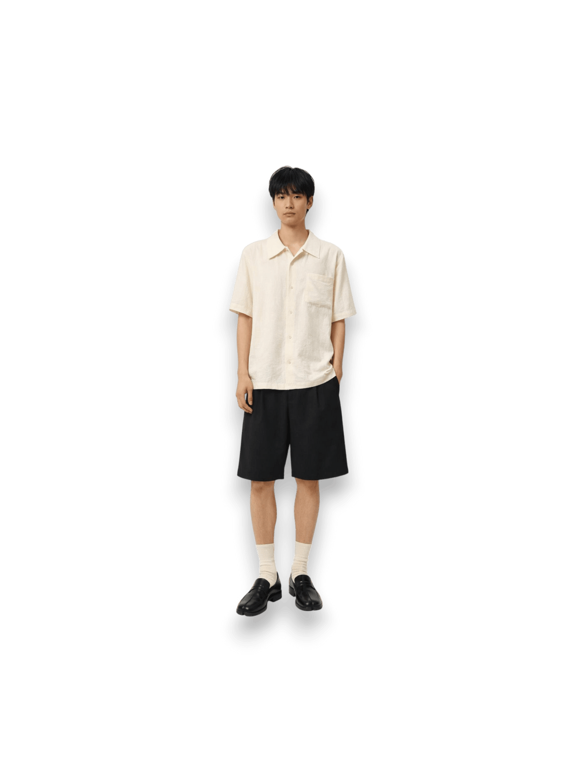 Rold Skov - Quadro Shirt White Wave