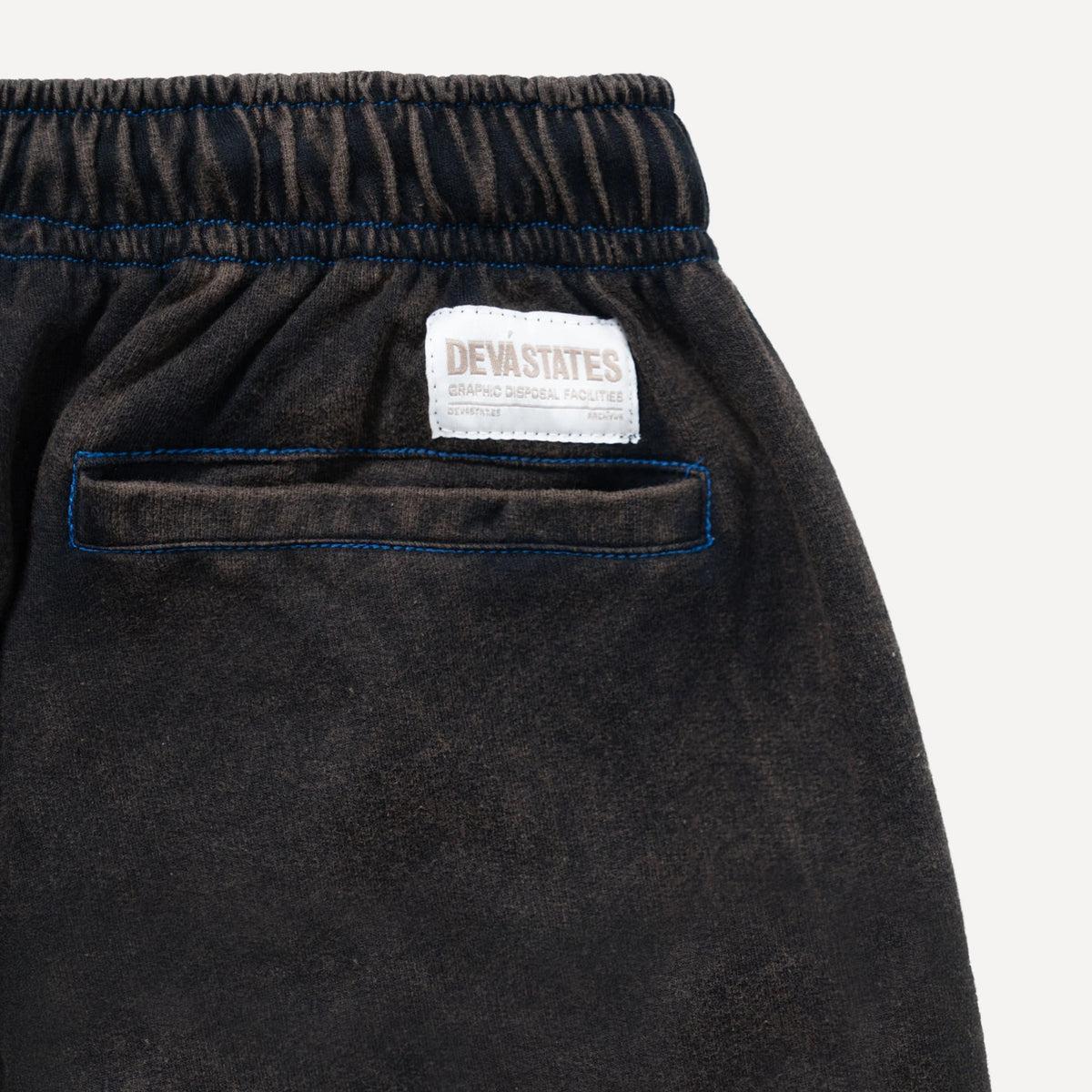 DEVÁ STATES MIDTOWN Pleated Easy Pants [Washed Black]