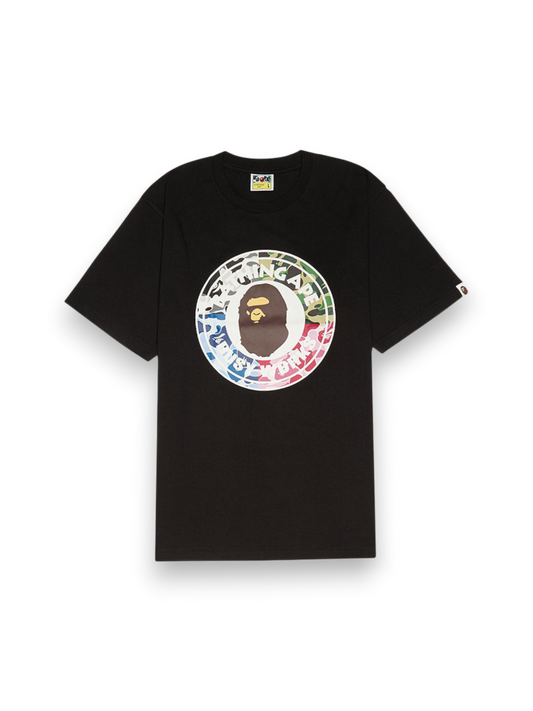 BAPE ABC Camo Crazy Busy Works Tee Black