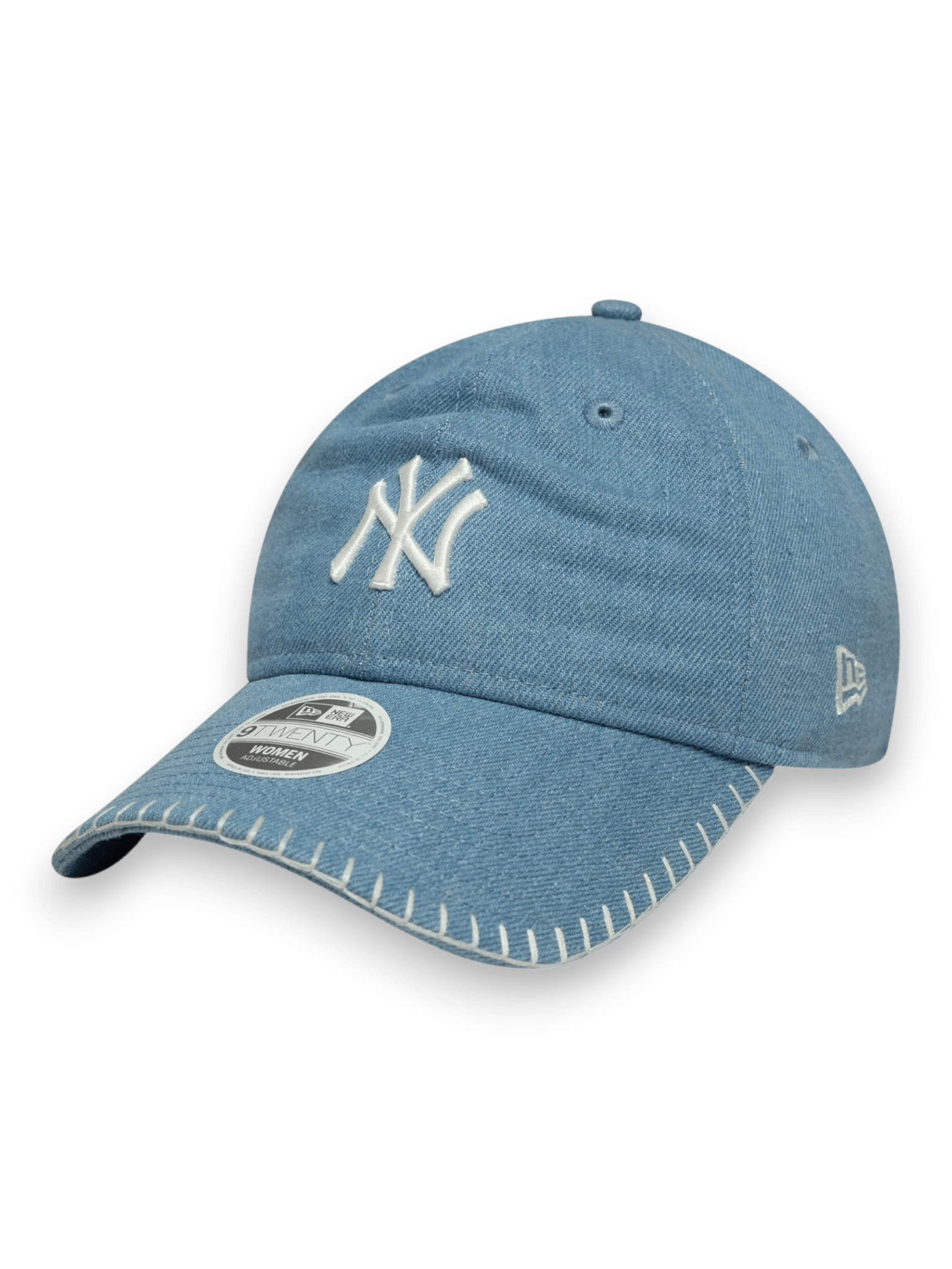 New Era 9TWENTY New York Yankees MLB Denim Stitch Light Blue