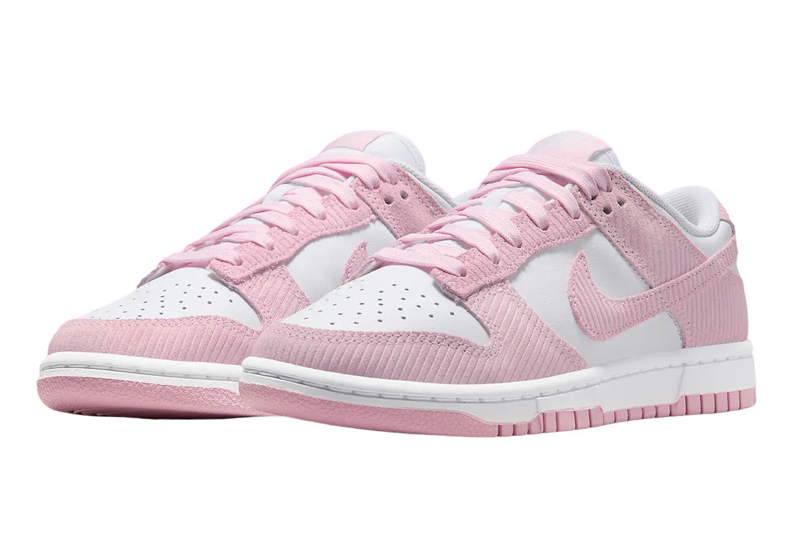 Nike Dunk Low Pink Corduroy (Women's)