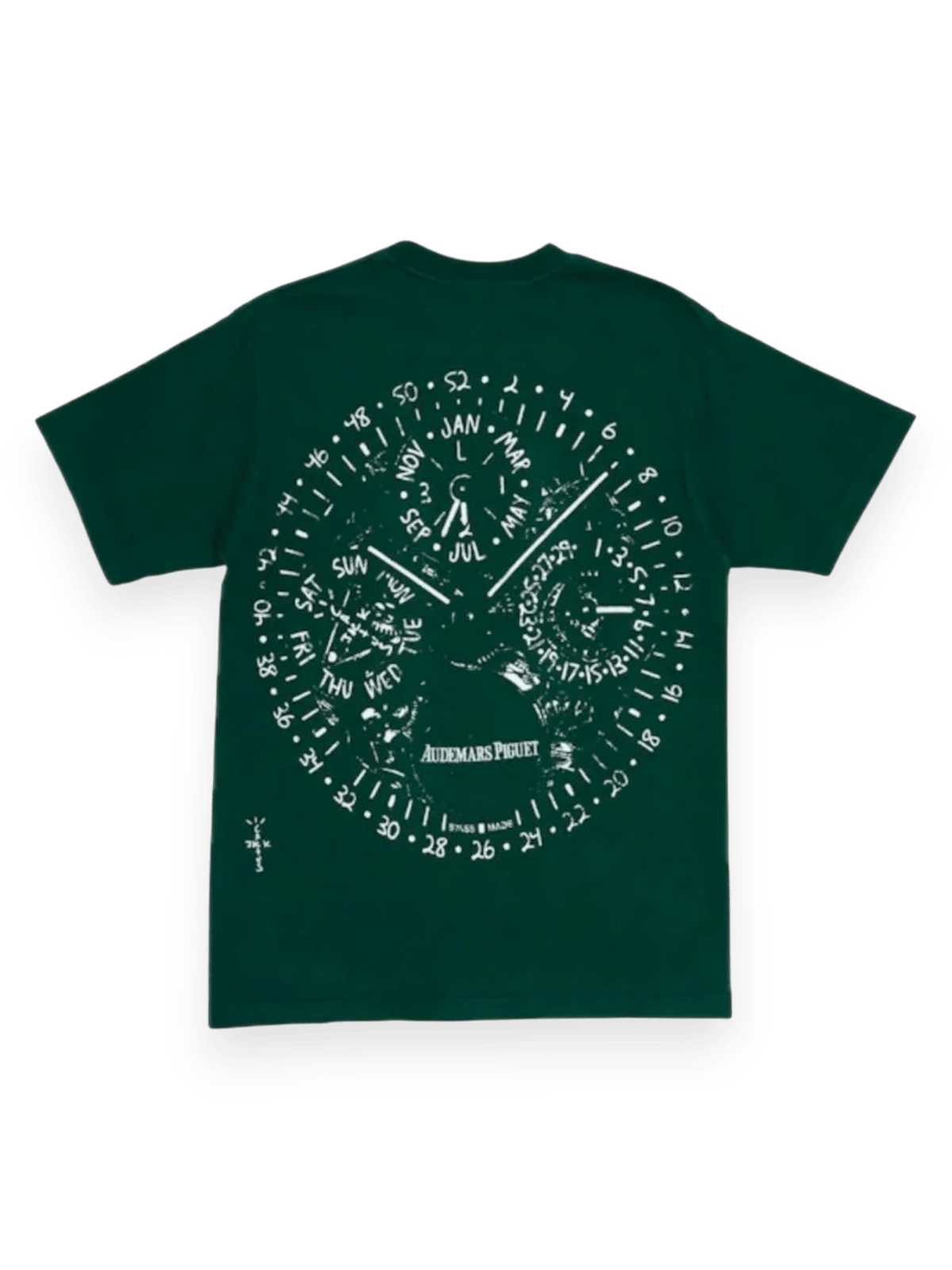 Travis Scott x Audemars Piguet Time Zones T-Shirt Green