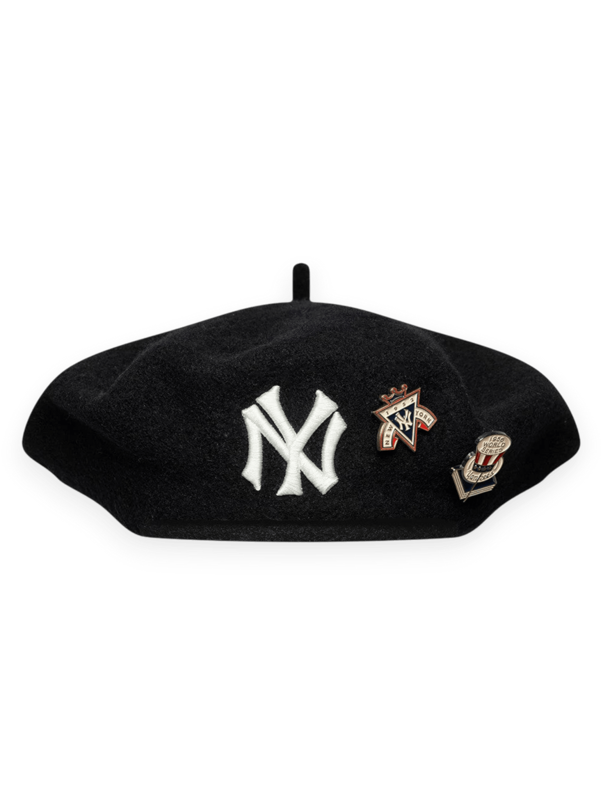 New Era Cap Beret New York Yankees MLB Cooperstown Pin Black