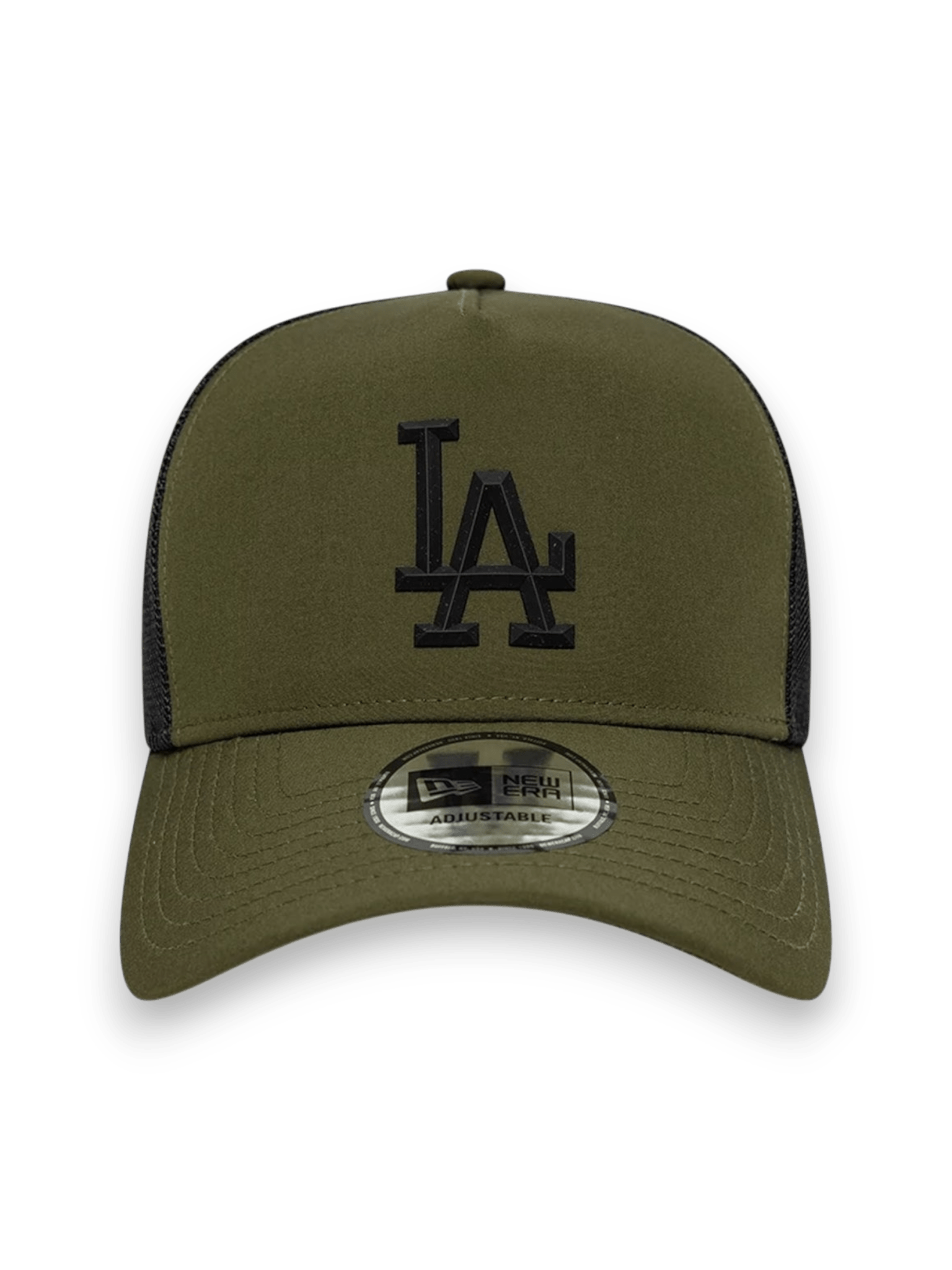 New Era Cap 9FORTY A-Frame Trucker LA Dodgers MLB Sport Dark Green