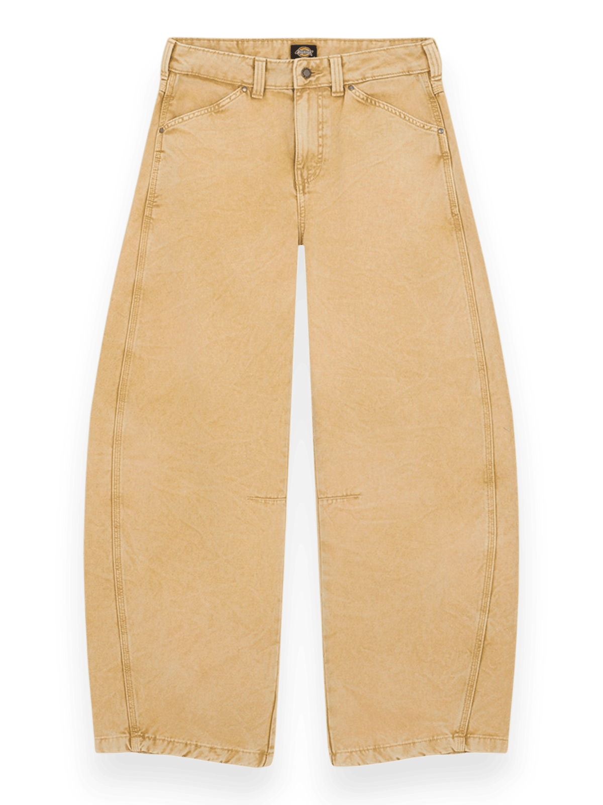 Dickies Imlay Low Waist Barrel Canvas Pant Beige