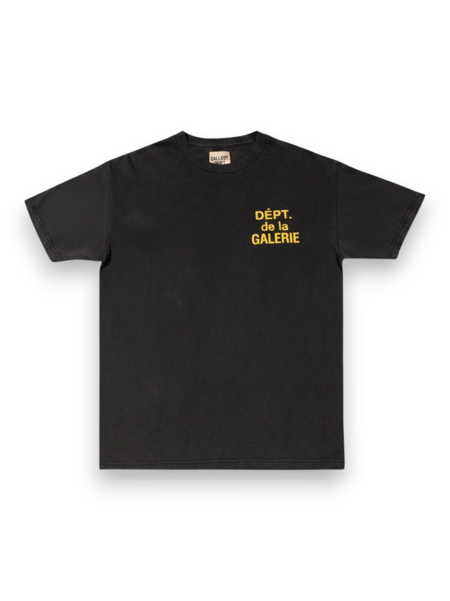 GALLERY DEPT. Black Cotton Logo T-Shirt