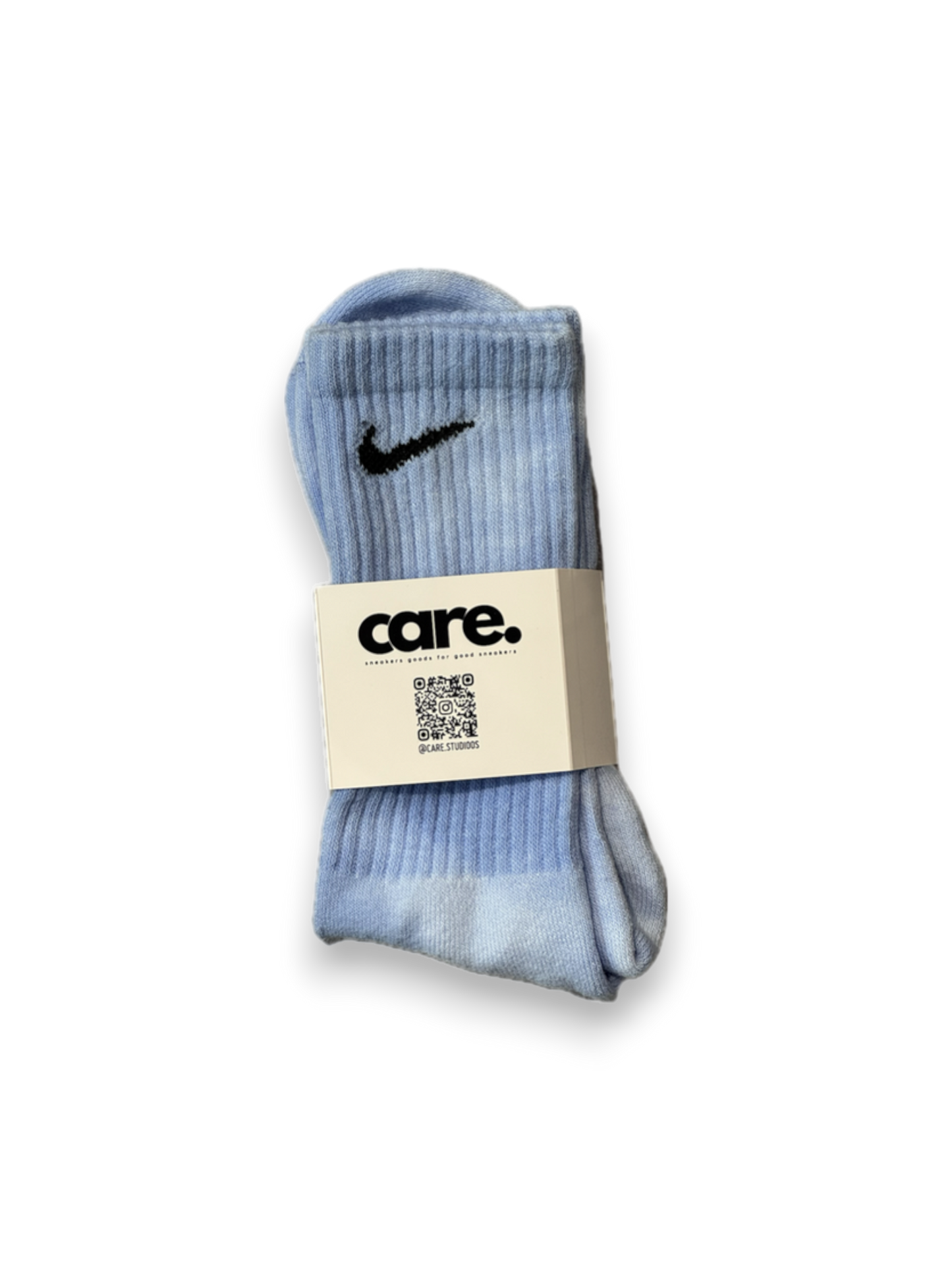 Nike Tie Dye Socks Sky by CARE STUDIOS