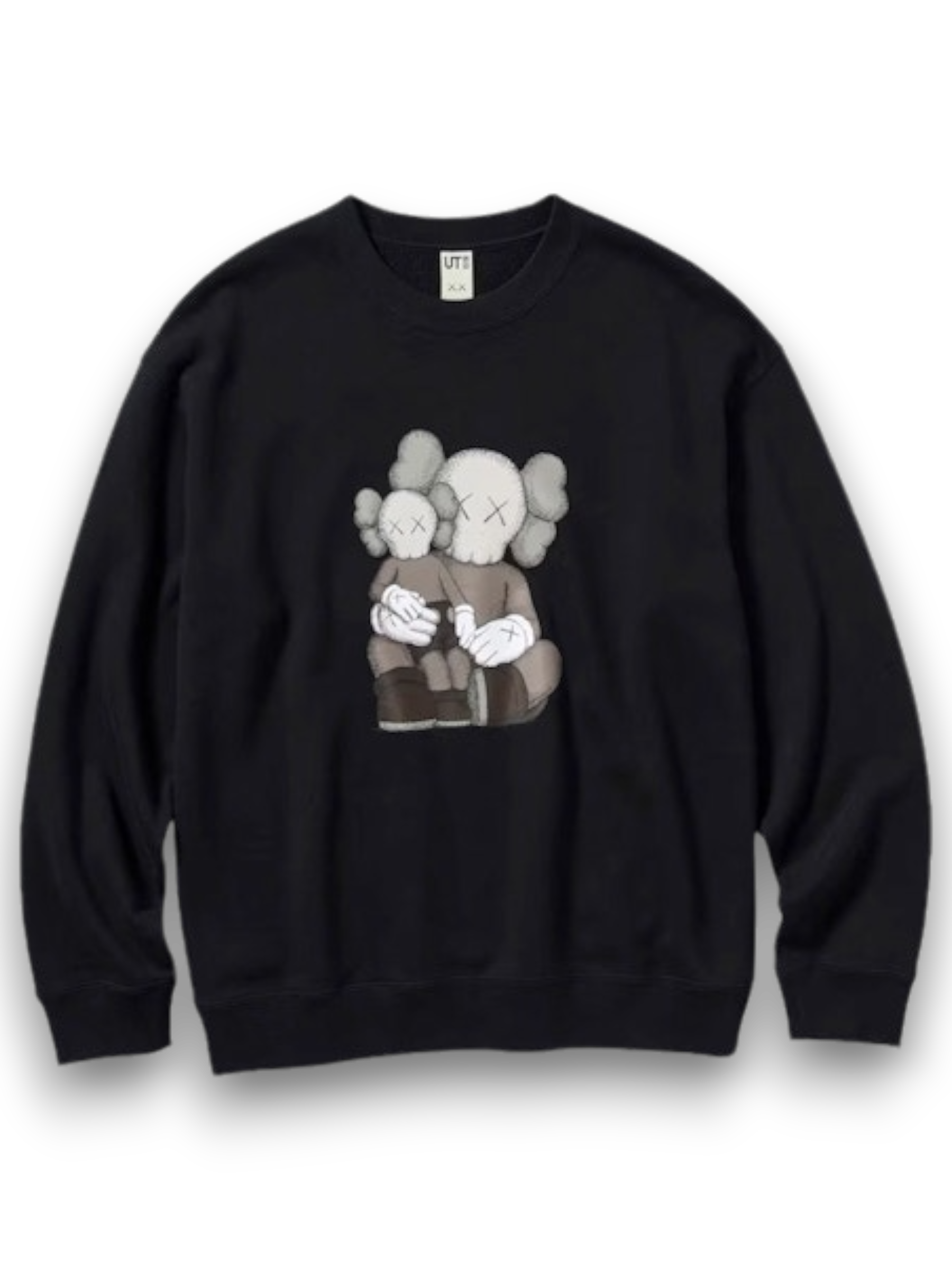 KAWS x Uniqlo Longsleeve Sweatshirt (US Sizing) Black