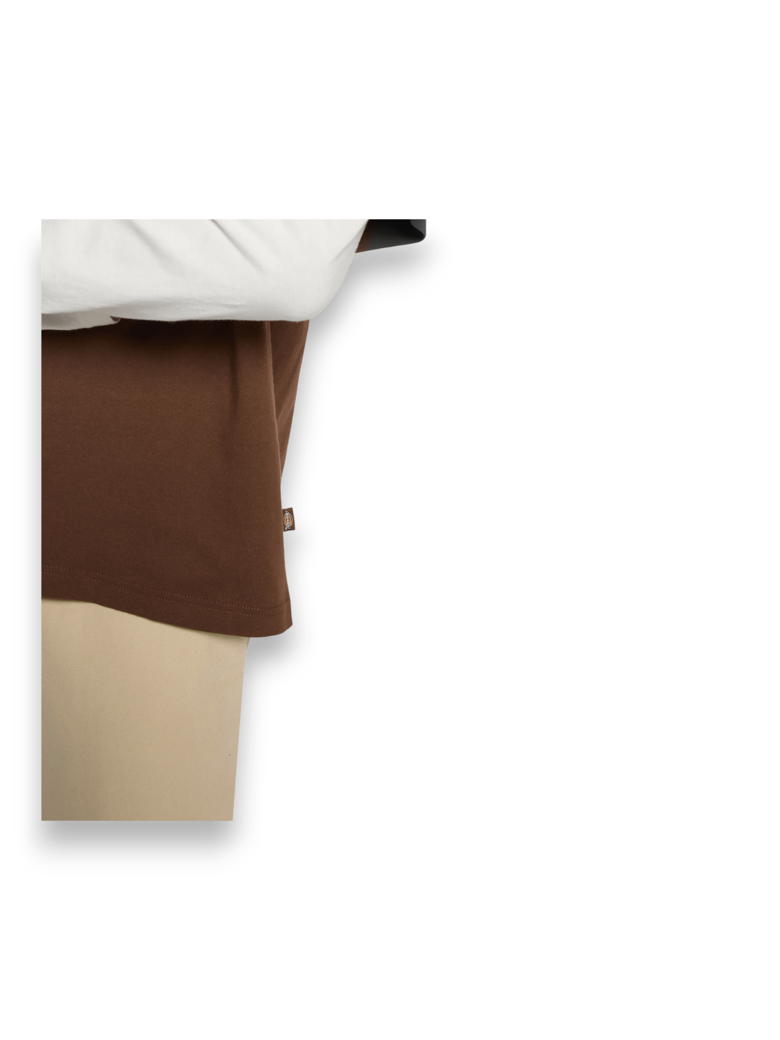 DICKIES Payson 2-in-1 lightweight t-shirt Brown