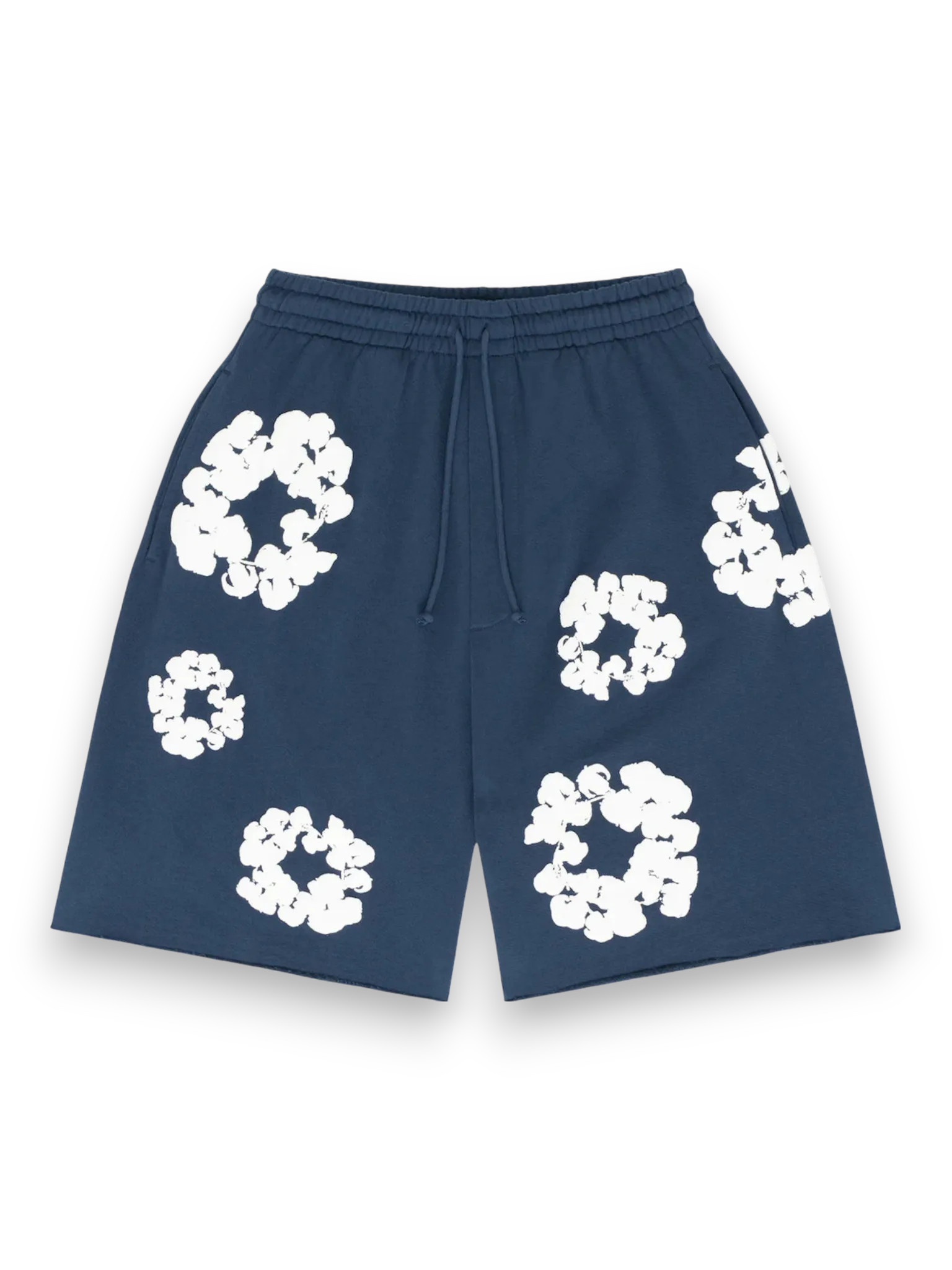 Denim Tears The Cotton Wreath Shorts Navy