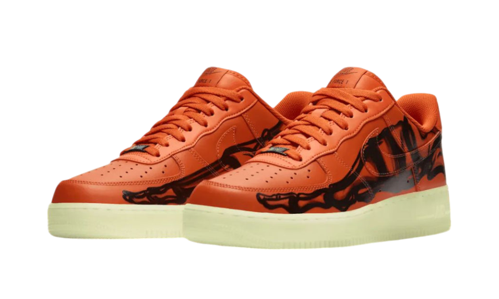 Air force 1 orange high top on sale