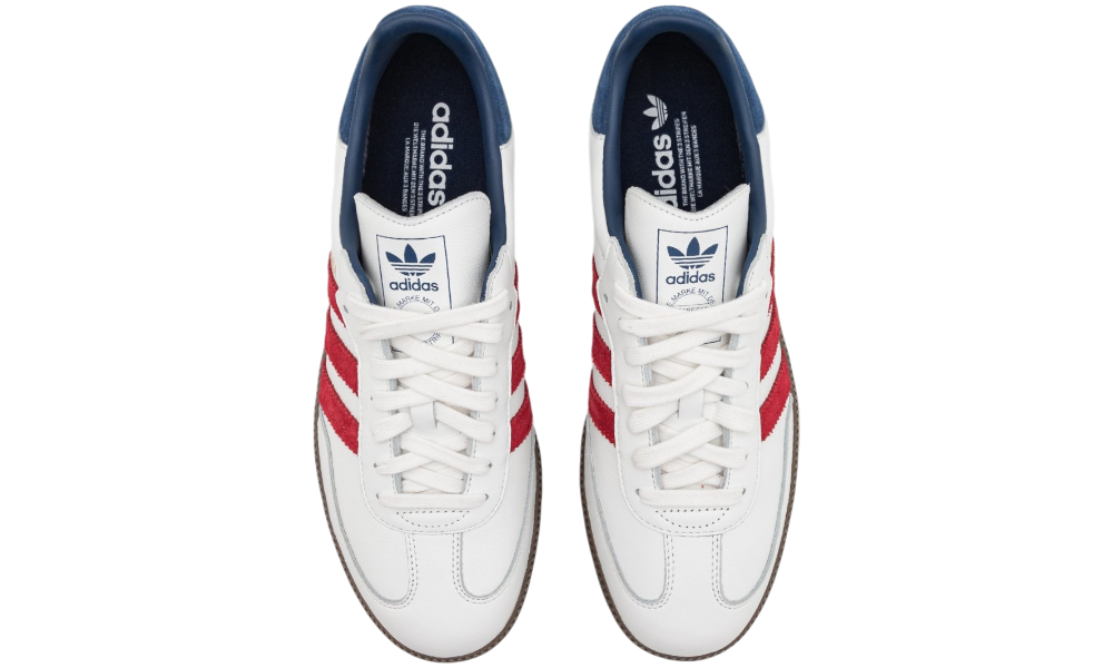 Adidas red stripe shoes store