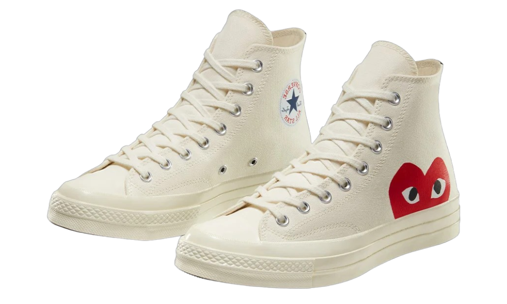 Converse Chuck Taylor All Star 70 Hi Comme des Garcons PLAY White