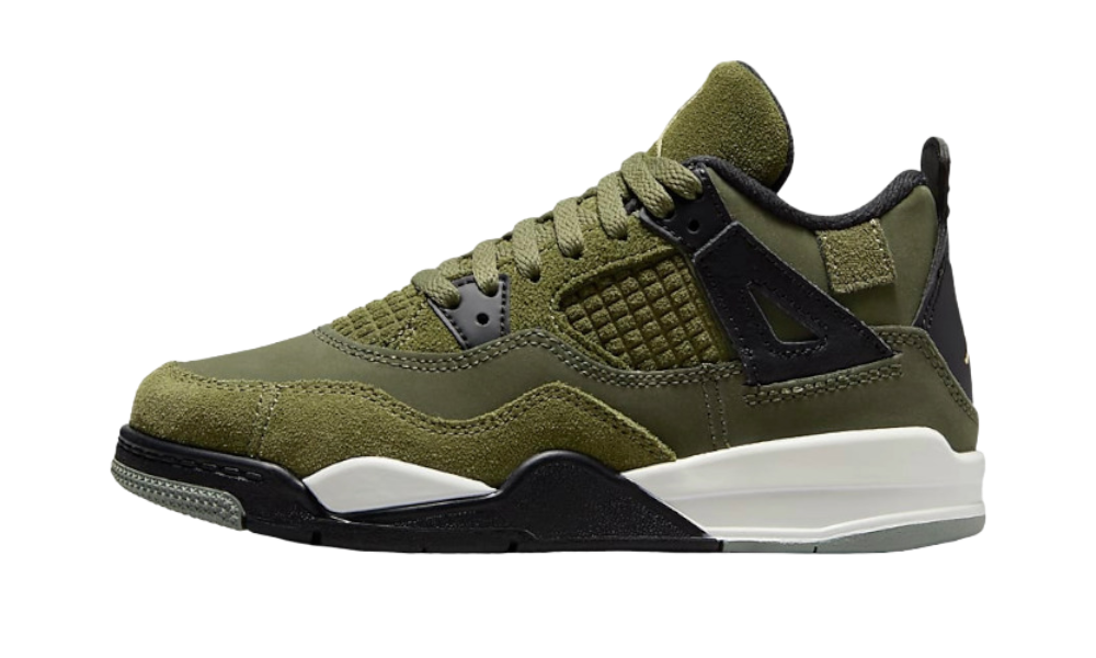 Jordan 4 Retro SE Craft Medium Olive (PS)