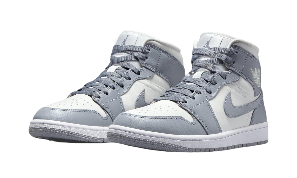 Jordan 1 Mid Stealth grey